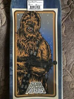 NEWSDCC2018 Exclusive STAR WARS CHEWBACCA (Chewy) Santa Cruz Skate Deck