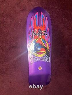 Natas Evil Cat Santa Cruz Skateboard Deck