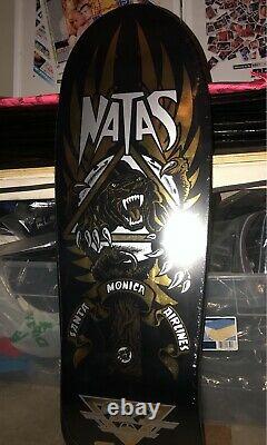 Natas Kaupas Black & Gold Blind Bag Santa Cruz SMA Skateboard Deck Alva Powell