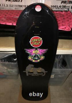 Natas Kaupas Black & Gold Blind Bag Santa Cruz SMA Skateboard Deck Alva Powell