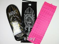 Natas Kaupas Blind Bag Santa Cruz Skateboard Deck Black Gold Reissue NEW SMA