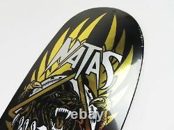 Natas Kaupas Blind Bag Santa Cruz Skateboard Deck Black Gold Reissue NEW SMA