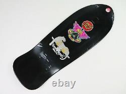 Natas Kaupas Blind Bag Santa Cruz Skateboard Deck Black Gold Reissue NEW SMA