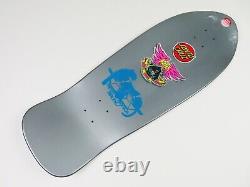 Natas Kaupas Blind Bag Santa Cruz Skateboard Deck Silver Foil Reissue NEW SMA