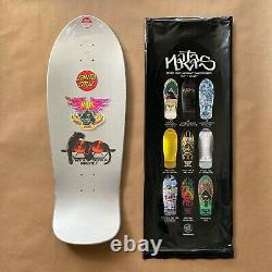 Natas Kaupas Santa Cruz Blind Bag Reissue Skateboard Deck Prismatic Teal Foil