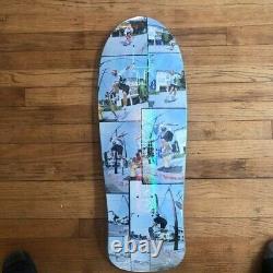 Natas Kaupas Santa Cruz Blind Bag Skateboard Deck Photo with Custom Prismatic