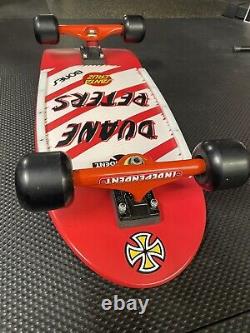 New Duane Peters Red Santa Cruz Pro Model Skateboard Complete withIndy 169s Bones
