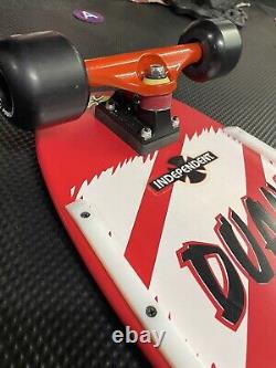 New Duane Peters Red Santa Cruz Pro Model Skateboard Complete withIndy 169s Bones