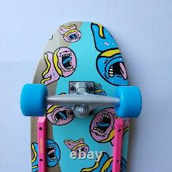 New! Odd Future X Santa Cruz Screaming Donut Complete Skateboard Deck