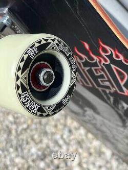 New SANTA CRUZ Eric Winkowski PRIMEVAL Blkout&Red Complete Skateboard AWESOME