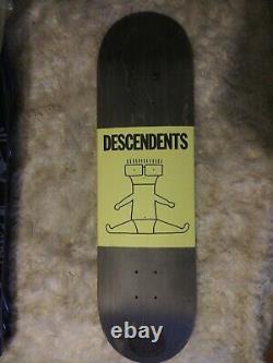 New Santa Cruz Descendents I Don't Want to Grow Up Skateboard Deck withrecord punk