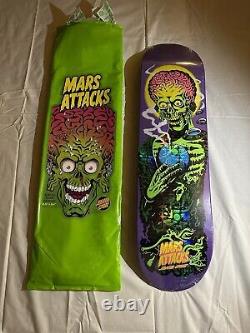 New Santa Cruz Mars Attacks Blind Bag #7 Atomic Illusion Skateboard Deck