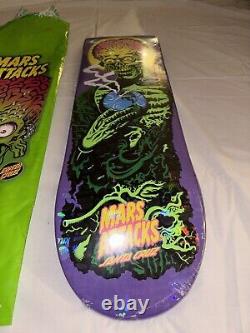 New Santa Cruz Mars Attacks Blind Bag #7 Atomic Illusion Skateboard Deck