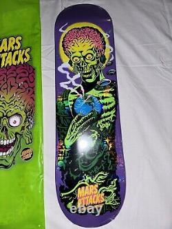 New Santa Cruz Mars Attacks Blind Bag #7 Atomic Illusion Skateboard Deck