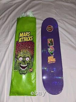 New Santa Cruz Mars Attacks Blind Bag #7 Atomic Illusion Skateboard Deck