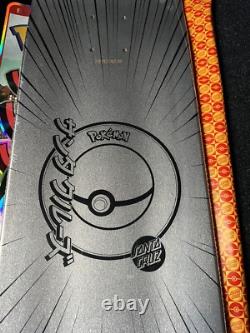 New Santa Cruz Skateboard X POKEMON Charizard Deck Limited Edition 8.0