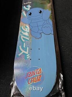 New Santa Cruz Skateboard X POKEMON Squirtle Deck LIMITED EDITION 8.0