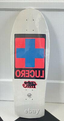 New Sealed Santa Cruz John Lucero Cross Skateboard Deck Skate OG NOS Vintage