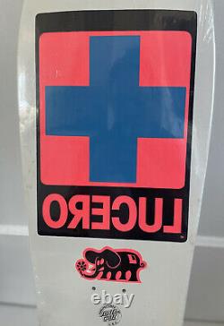 New Sealed Santa Cruz John Lucero Cross Skateboard Deck Skate OG NOS Vintage