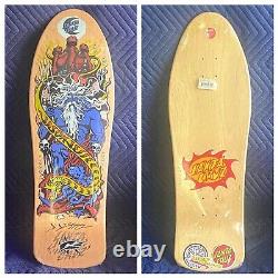 New Signed Jason Jessee Neptune 1 Shark Tail Santa Cruz Reissue Skateboard Deck