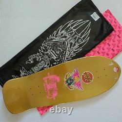 New Sma Santa Cruz Natas Kaupas Panther Blind Bag Reissue Skateboard Deck Gold