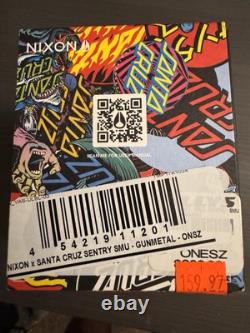 Nixon Santa Cruz Sentry Gunmetal/Wave A1382-5148-00. Brand New