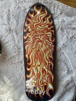 Old School Reissue Santa Cruz Jason Jessee Sungod Mini Skateboard Deck