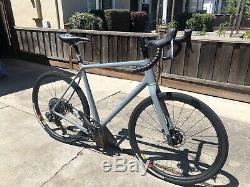 Open WI. DE Gravel Bike Size L SRAM AXS Santa Cruz Reserve