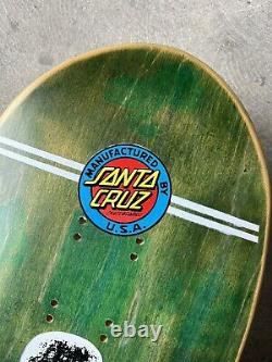 Original 1991 Santa Cruz Steve Alba Angry Boy Deck from Jamie Thomas RARE