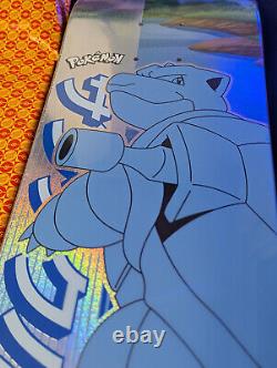 POKEMON x Santa Cruz BLASTOISE Blind Bag Foil Skateboard Deck New Fast Ship