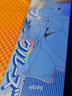 POKEMON x Santa Cruz BLASTOISE Blind Bag Foil Skateboard Deck New Fast Ship