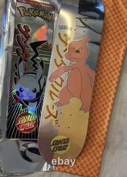 POKEMON x Santa Cruz LIMITED EDITION SKATEBOARD Charmeleon 8.0 Starter