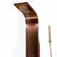 PULSE ShowerSpas Santa Cruz ShowerSpa Brushed Bronze Stainless Steel Shower P