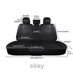 Pickup Car Seat Covers Front Full Set Leather 2/5 Seater for Hyundai Santa Cruz