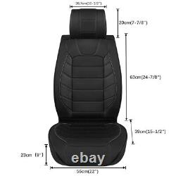 Pickup Car Seat Covers Front Full Set Leather 2/5 Seater for Hyundai Santa Cruz