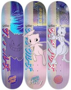 Pokémon Blind Bag Santa Cruz Skateboard Deck 8.0 x 31.6in Collectibles Brand NEW