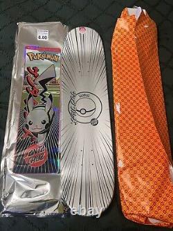 Pokemon Santa Cruz Blind Bag Skateboard Deck, Mewtwo. Open Box Sealed