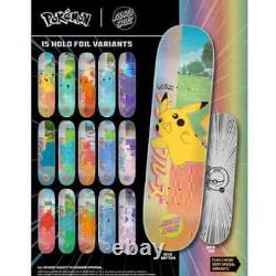 Pokemon Skateboard Santa Cruz Sealed Blind Bag Skate Deck 8 Limited Edition