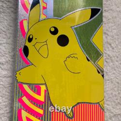 Pokemon X Santa Cruz Collab Skateboard Deck Pikachu Limited Edition NEW