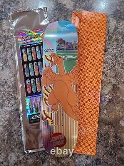 Pokémon x Santa Cruz Skateboard Charizard 8.0 Deck New Blind Bag Clear Wrapped