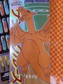 Pokémon x Santa Cruz Skateboard Charizard 8.0 Deck New Blind Bag Clear Wrapped