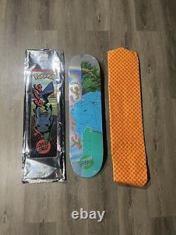 Pokemon x Santa Cruz Skateboard Collab Venusaur Deck 8.0 Brand new, sealed