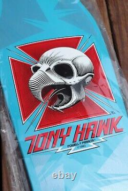 Powell Peralta Tony Hawk blue reissue Skateboard Deck Santa Cruz Sims Alva