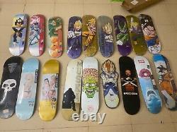 Primitive, Zero, Santa Cruz, Blind, Superior Skateboard Decks