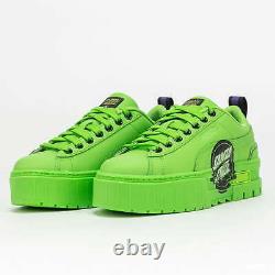 Puma Mayze Santa Cruz Women Lifestyle Shoes Sneakers New Green Flash 381092-02