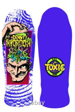 RARE 1 of 50 Toxic Denny Riordon Skateboard Deck Powell Santa Cruz G&S brand-x