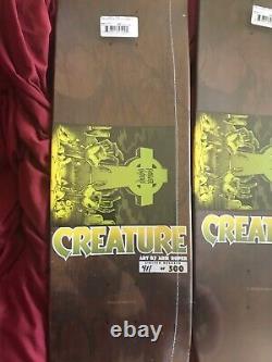 RARE Creature Skateboards Arik Roper Skateboard Deck Lot Limited LTD Santa Cruz