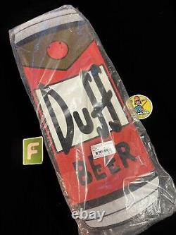 RARE Duff Beer Bart Simpson Santa Cruz Complete Skateboard Deck The Simpsons