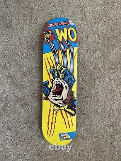 RARE Santa Cruz x Marvel Complete Screaming Hand Skateboard Deck Set Lot of 8