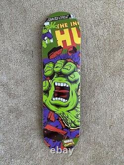 RARE Santa Cruz x Marvel Complete Screaming Hand Skateboard Deck Set Lot of 8